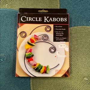 Circle kabobs - set of 4